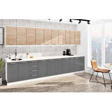 Kitchen "Eco" 3,8 m (matte + gloss)